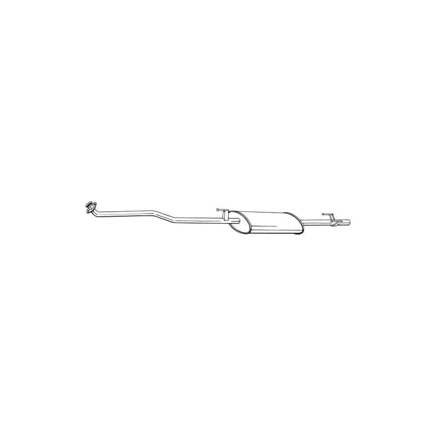 Bosal 294-217 Front Silencer Suitable For Mercedes-Benz Sprinter