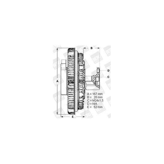 Beru LK022 Fan Clutch