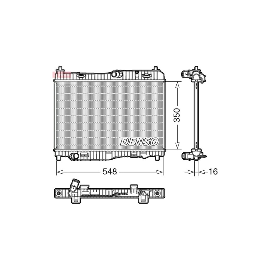 Denso DRM10006 Drm10006 Engine Radiator | ML Performance UK