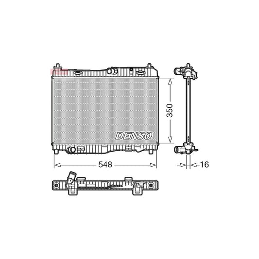 Denso DRM10006 Drm10006 Engine Radiator | ML Performance UK