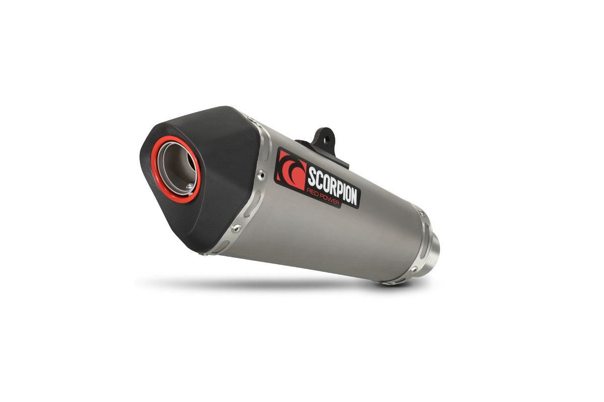 Scorpion RYA97SYSTEO Yamaha MT-125  Serket Taper Full System - Titanium Sleeve | ML Performance UK UK
