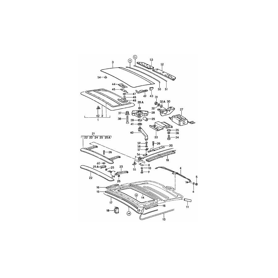 Genuine Porsche Sunroof Transmission Porsche 911 / 964 / 993 | ML Performance UK Car Parts