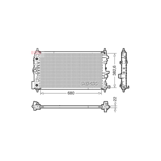 Denso DRM15008 Drm15008 Engine Radiator | ML Performance UK
