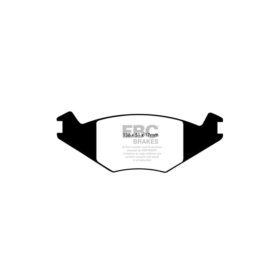 EBC PDKF2093 VW Mk2 Ultimax Front Brake Pad & Plain Disc Kit 2 | ML Performance UK Car Parts