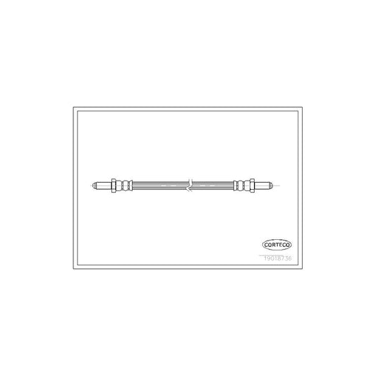 Corteco 19018736 Brake Hose | ML Performance UK