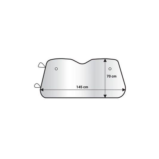 Amio 01535 Car Sun Shade