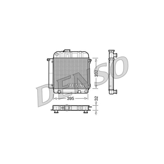 Denso DRM05010 Drm05010 Engine Radiator For Bmw 3 Saloon (E21) | ML Performance UK