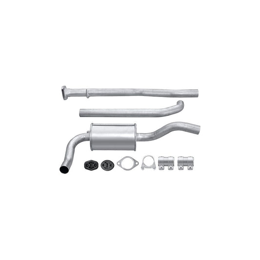 Hella 8LC 366 024-061 Middle Silencer