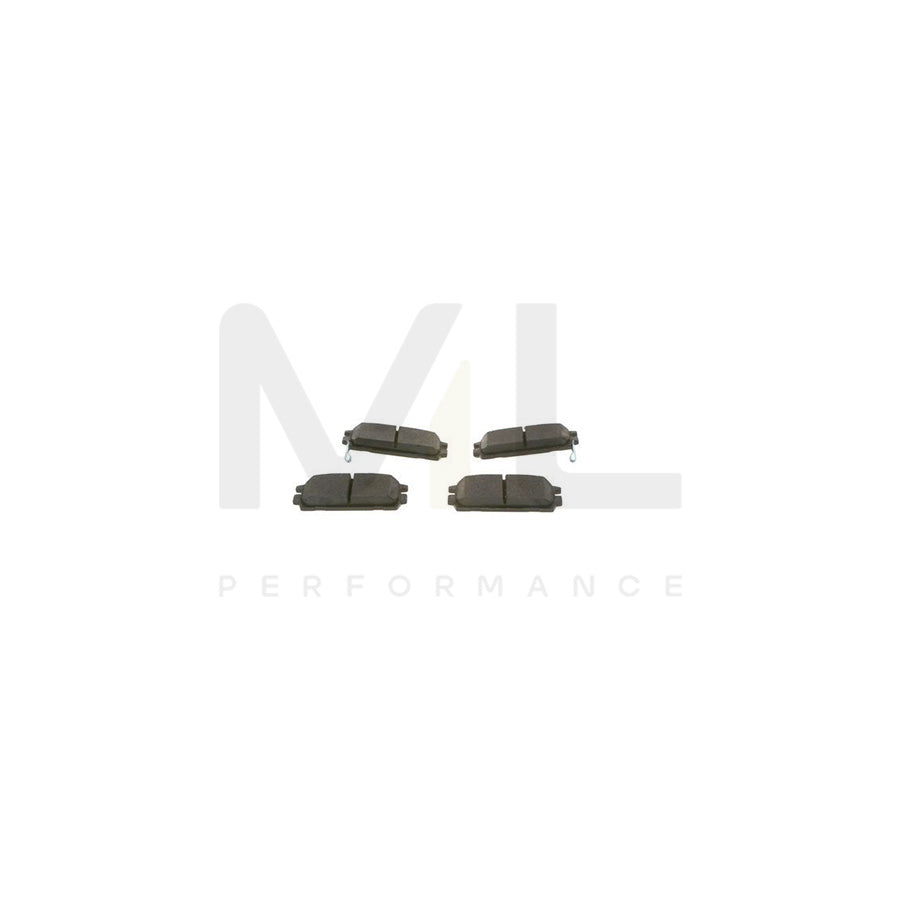 Bosch 0986494137 Brake Pad Set For Hyundai Terracan (Hp) With Acoustic Wear Warning, With Anti-Squeak Plate BP1048 | ML Performance Car Parts