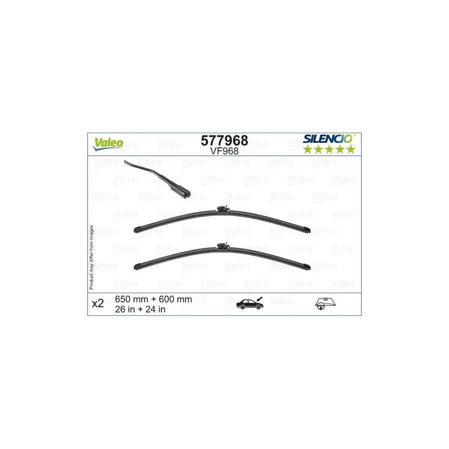 Valeo 577968 Wiper Blade Suitable For Mercedes-Benz Sprinter | ML Performance UK Car Parts