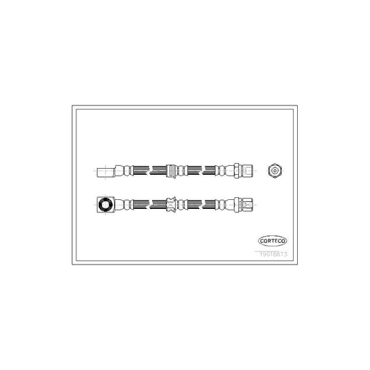 Corteco 19018873 Brake Hose | ML Performance UK