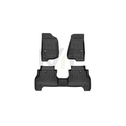 FROGUM Tailored, ProLine 3D426573 Floor mat set for JEEP Gladiator (JT) Elastomer, Front and Rear, Quantity: 4, Black | ML Performance Car Parts
