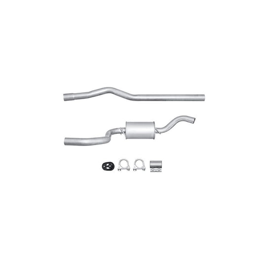 Hella 8LC 366 024-041 Middle Silencer For Ford Fiesta Mk3 Hatchback (GFJ)