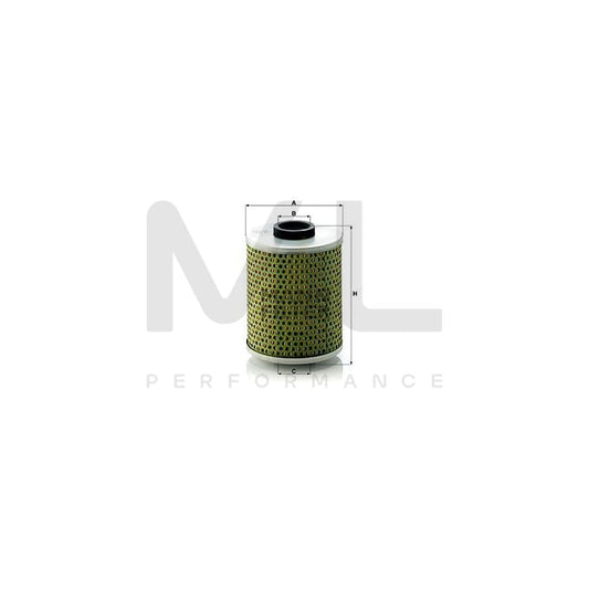 MANN-FILTER H 1034/4 Oil Filter Filter Insert | ML Performance Car Parts