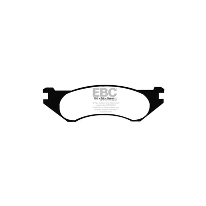 EBC DP41306R Dodge Ram 1500 Yellowstuff Front Brake Pads 2 | ML Performance UK Car Parts