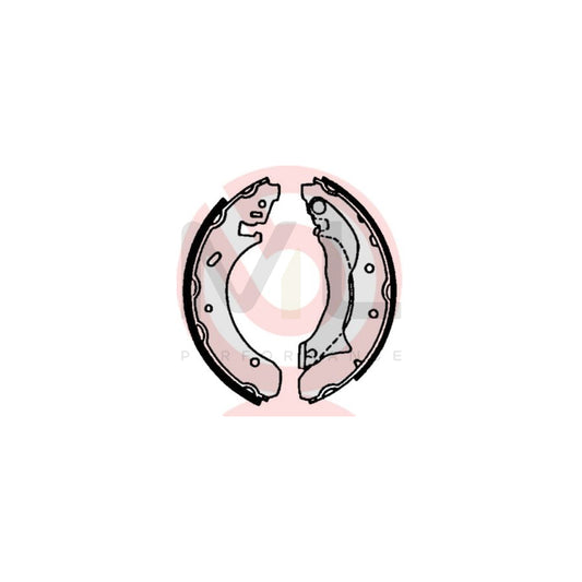 BREMBO S 24 524 Brake Shoe Set for FORD MONDEO with handbrake lever | ML Performance Car Parts