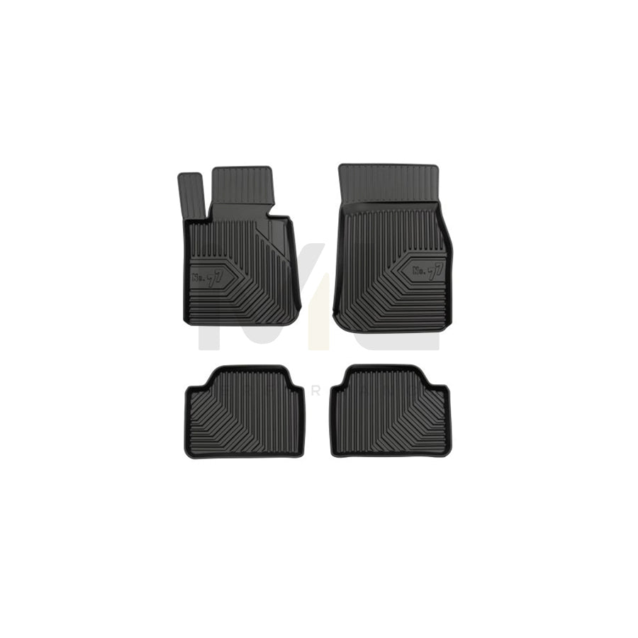 FROGUM Tailored 77407794 Floor mat set for BMW 1 Hatchback (F20) Elastomer, Front and Rear, Quantity: 4, Black | ML Performance Car Parts