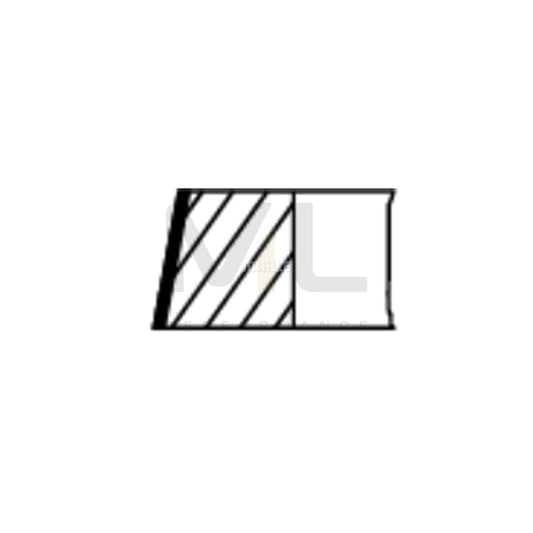 MAHLE ORIGINAL 504 37 N0 Piston Ring Kit for PORSCHE 911 Cyl.Bore: 100,0mm | ML Performance Car Parts