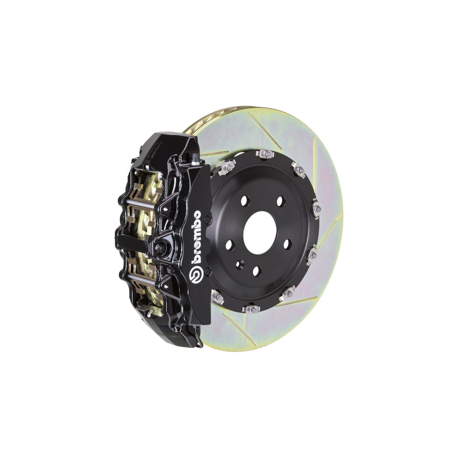 Brembo 1G2.9001A Cadillac Chevrolet GMC Front GT 8-Pistons Slotted 2-piece Big Brake Kit 380x34mm (Inc. Escalade, Avalanche, Sierra, Yukon)