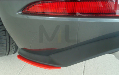 Rieger 00059595 VW Mk7 Golf Rear Side Splitter (GTI, GTD & GTE) 8 | ML Performance UK Car Parts
