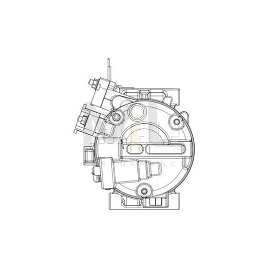 MAHLE ORIGINAL ACP 634 000P Compressor, air conditioning PAG 46 YF, Refrigerant: R 1234yf, R 134a | ML Performance Car Parts
