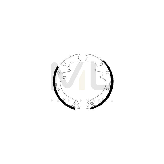 BOSCH 0 986 487 529 Brake Shoe Set | ML Performance Car Parts