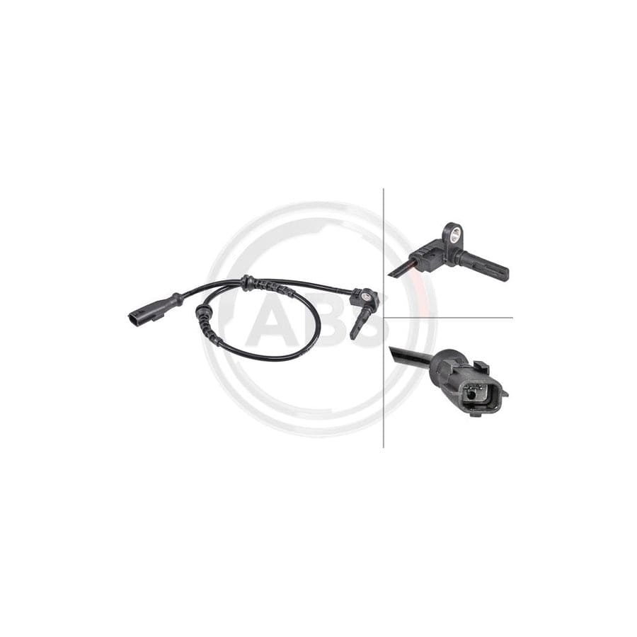 A.B.S. 31849 ABS Sensor for RENAULT Twingo III Hatchback (BCM) | ML Performance UK Car Parts