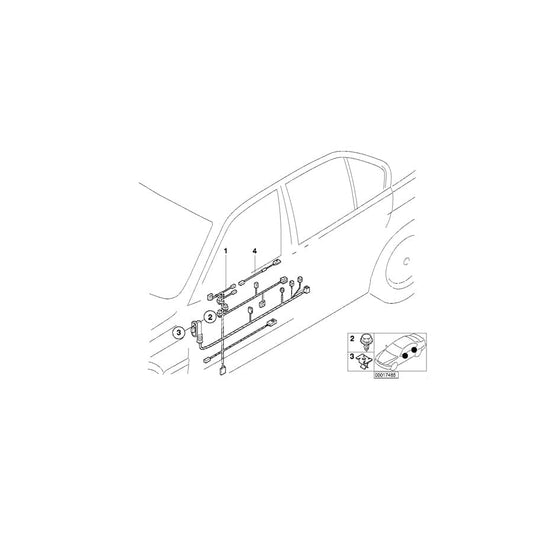 Genuine BMW 61128380117 E36 Adapter Wire F Airbag Module (Inc. 318tds, M3 & 325td) | ML Performance UK Car Parts