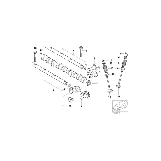 Genuine BMW 11121499316 R53 R50 Upper Spring Plate (Inc. One, One 1.4i & Cooper) | ML Performance UK Car Parts
