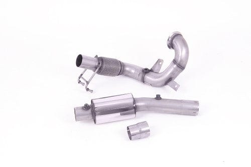MillTek SSXVW555 Audi VW Large-bore Downpipe and De-Cat Resonated (Inc. A1 & Polo)