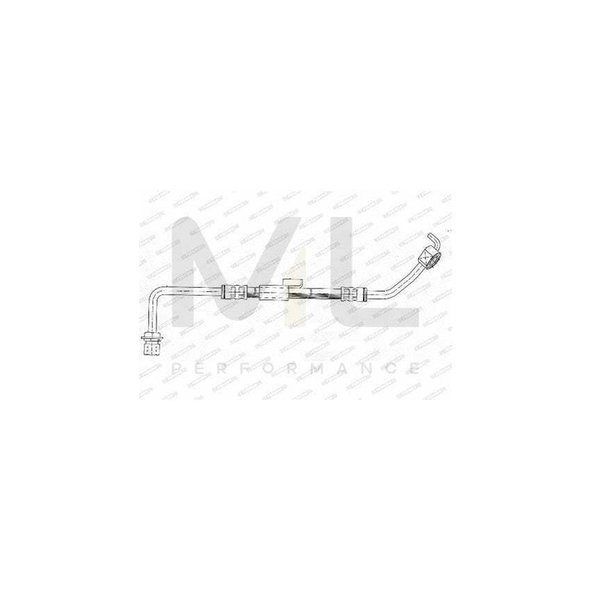 FERODO FHY2341 Brake Hose for FORD TRANSIT 575mm, F 10X1 | ML Performance Car Parts
