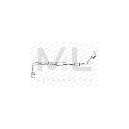 FERODO FHY2341 Brake Hose for FORD TRANSIT 575mm, F 10X1 | ML Performance Car Parts