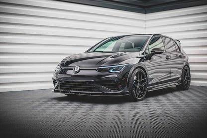 Maxton Design Volkswagen Golf R MK8 Front Splitter V.1