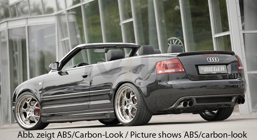 Rieger 00055270 Audi 8H A4 Rear Diffuser 4 | ML Performance UK Car Parts