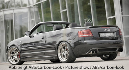 Rieger 00055270 Audi 8H A4 Rear Diffuser 4 | ML Performance UK Car Parts