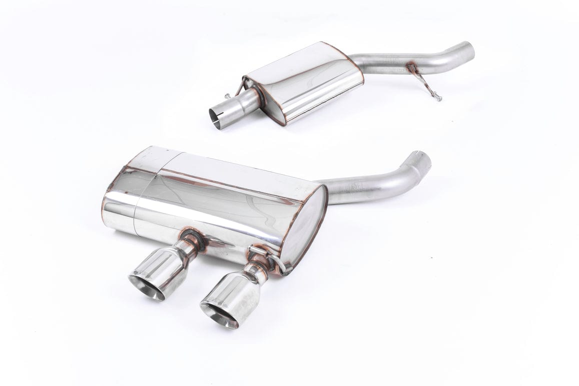 MillTek SSXVW134 Volkswagen Golf Resonated Cat-Back Exhaust