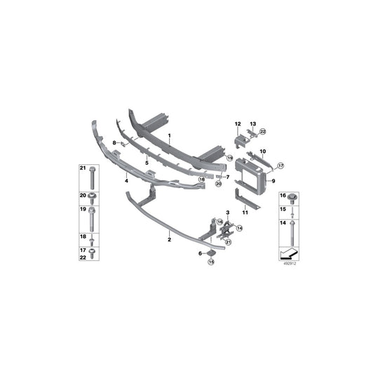 Genuine BMW 51118073096 G29 Impact Absorber, Top M - US (Inc. Z4 30i & Z4 M40i) | ML Performance UK