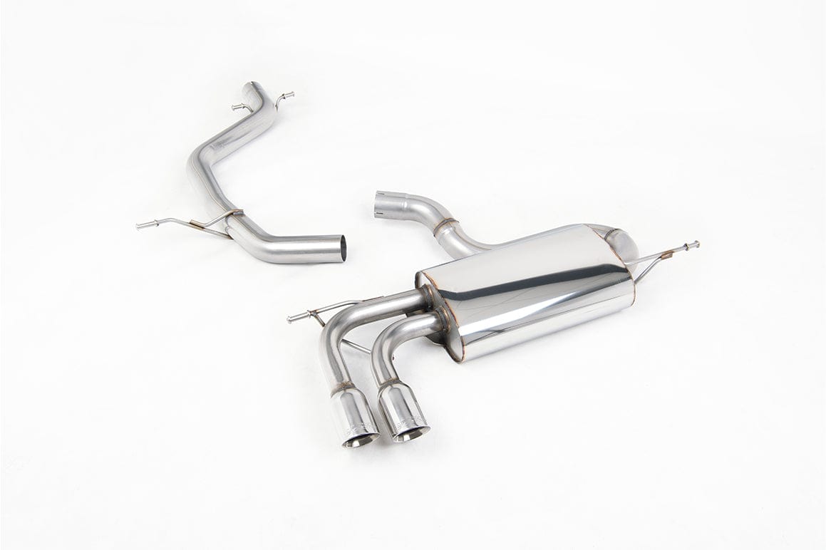 MillTek SSXVW104 Volkswagen Scirocco Non-Resonated Cat-Back Exhaust