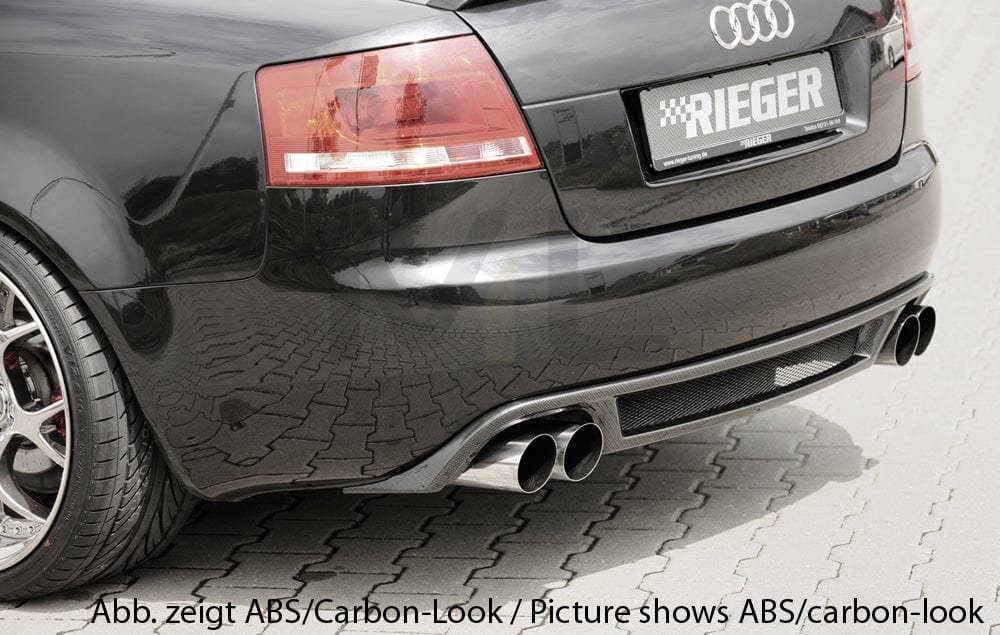 Rieger 00055270 Audi 8H A4 Rear Diffuser 5 | ML Performance UK Car Parts