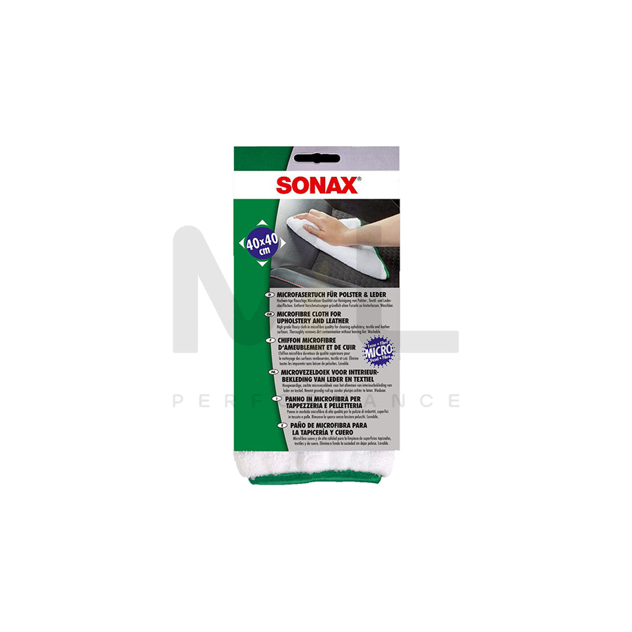 Sonax Microfibre Cloth for Upholstery + Leather | ML Performance Car Care