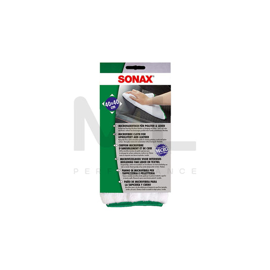 Sonax Microfibre Cloth for Upholstery + Leather | ML Performance Car Care