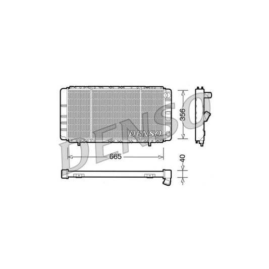Denso DRM23021 Drm23021 Engine Radiator | ML Performance UK