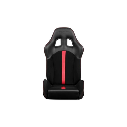 BRAUM Defender Series Racing Seats (Red Stripe) – Pair
