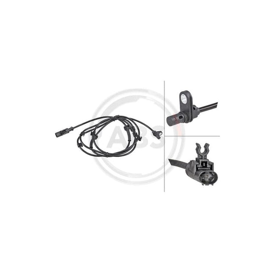 A.B.S. 31874 ABS Sensor for SMART FORTWO | ML Performance UK Car Parts
