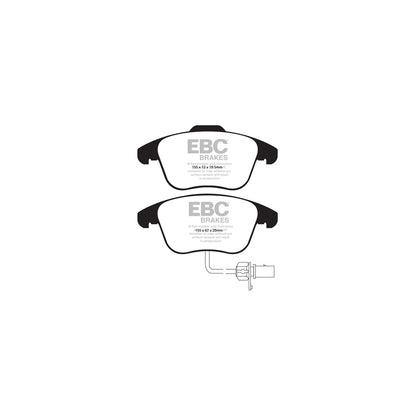 EBC PLK1218 Audi B8 Yellowstuff Pads and Brake Line Performance Pack - TRW Caliper (Inc. A4 & A5) 2 | ML Performance UK Car Parts
