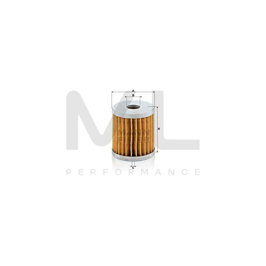 MANN-FILTER C 66 Air Filter Filter Insert | ML Performance Car Parts
