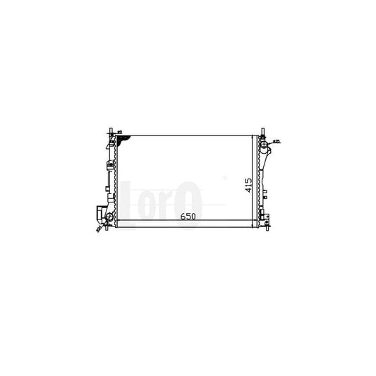 Abakus 0370170026 Engine Radiator | ML Performance UK