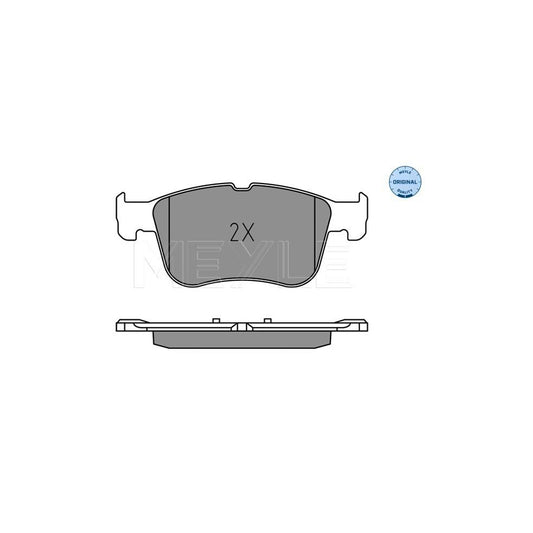 Meyle 025 214 5418/W Brake Pad Set