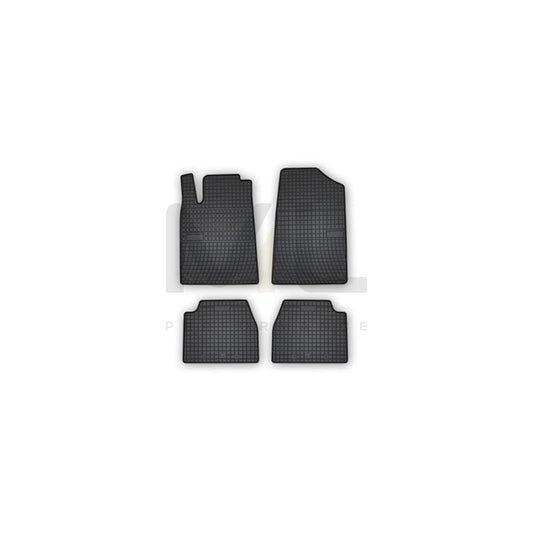 FROGUM Tailored 402393 Floor mat set for PEUGEOT 607 Saloon Elastomer, Front and Rear, Quantity: 4, Black | ML Performance Car Parts