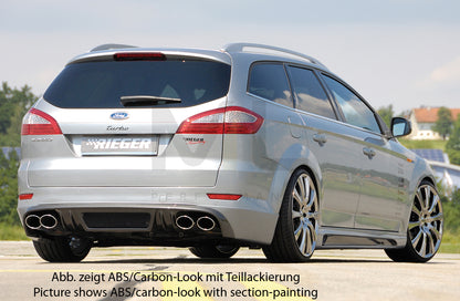 Rieger 00099111 Ford BA7 Mondeo Rear Diffuser 3 | ML Performance UK Car Parts